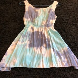 Tie Dye Skater Dress from Love Culture